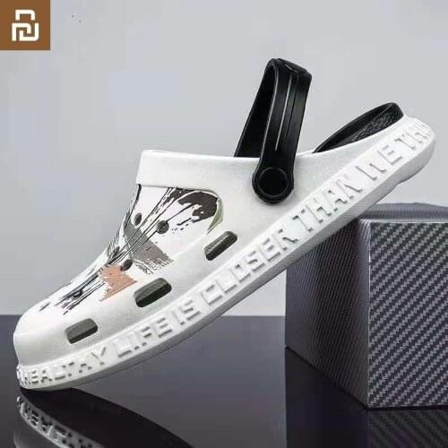 2021 New Xiaomi Youpin Shoes For Men Women Baby Summer Beach Slippers Garden Shoes Outdoor Anti-Slip Breatheable Shoes