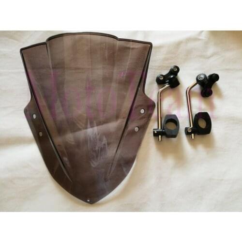 New Motorcycle Windshield Windscreen For Ducati Diavel Carbon AMG Strada Streetfighter 848 Hypermotard 1100 EVO SP