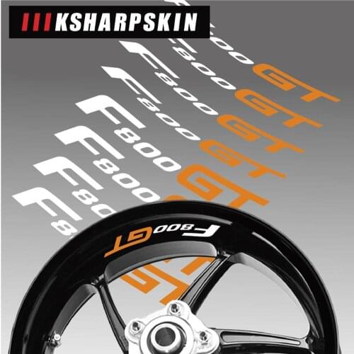 New Motorcycle reflective front and rear edge wheel accessories decal rim logo decorative sticker For BMW F800GT stickers