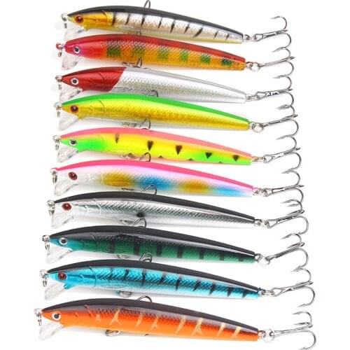 New Fishing Lure Set 20pcs/Lot Fishing Hard Bait Minnow Floating Swing Crankbait Crazy Wobblers Artificial Bionic Crank Lures