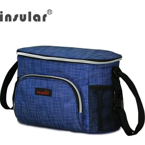 New Style Insular Waterproof Baby Diaper Bag Messenger Mommy Bag Thermal Insulation Stroller Bags