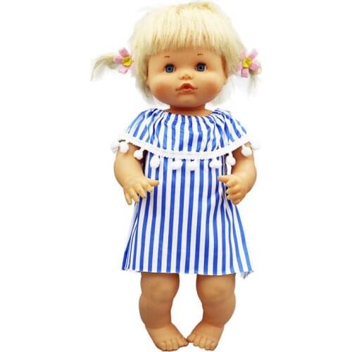Dot Dress Clothes Fit 42cm Nenuco Doll Nenuco y su Hermanita Doll Accessories