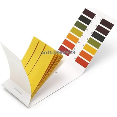 PH Test paper 80-Strips-Full-pH-1-14-Test-Indicator-Paper-Litmus-Testing-Kit