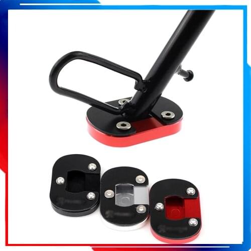 For Peugeot Django150 Django 150i Motorcycle Kickstand Foot Side Stand Enlarge Extension Pad Support Plate accessories