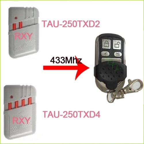 TAU 250TXD2 250TXD4 remote control Replacement 433.92Mhz Compatible TAU remote control transmitter 433mhz