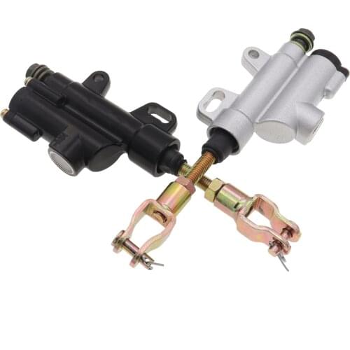Universal Motorcycle Rear Hydraulic Brake Master Cylinder Pump For 50cc 70cc 110cc 125cc 150cc 250cc ATV Pit Pro Dirt Bike