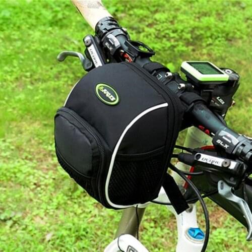 Cycling Bike Handlebar Bag Bicycle Front Frame Folding Handlebar Storage Bag