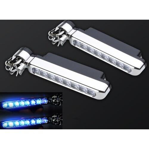 1 Pair Vehicle Lights with Rotation Fan Powered for Toyota Camry Corolla RAV4 Yaris Highlander/Land Cruiser/PRADO Vios Vitz/Reiz