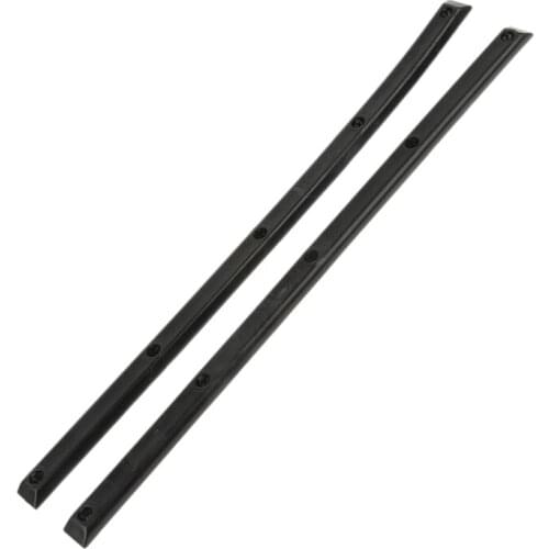1 Pair Longboard Skateboard Rails Edge Protect with 10 Mounting Screws Outdoor Surf Skateboard Accessories