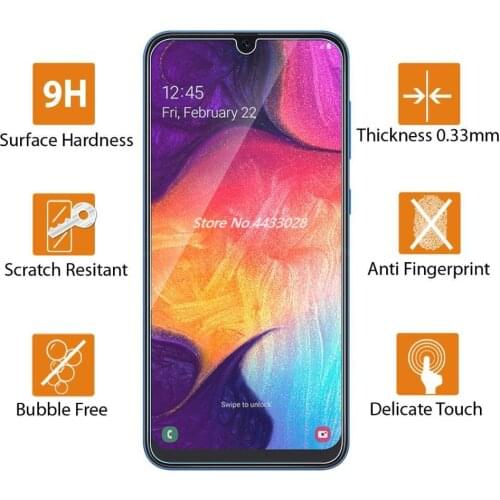 2.5D 9H Tempered Glass For Samsung Galaxy A50 A50S Screen Protector For Samsung Galaxy A50 A50S Protective film