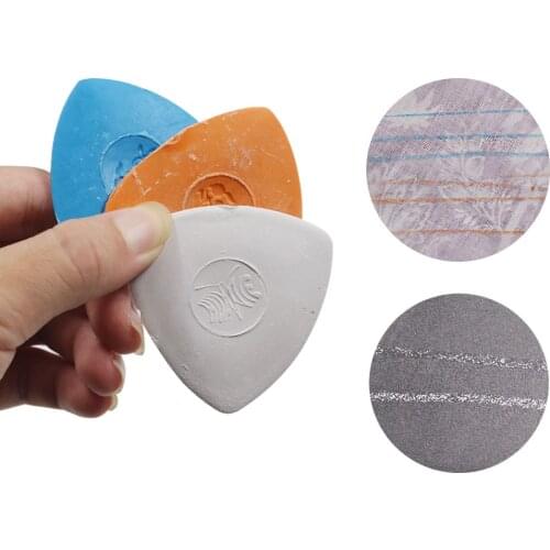 3Colors Sewing Chalk Disappearing Fabric Marker Pen Tailors Chalk DIY Garment Fabric Craft Sewing Tailoring Accessories