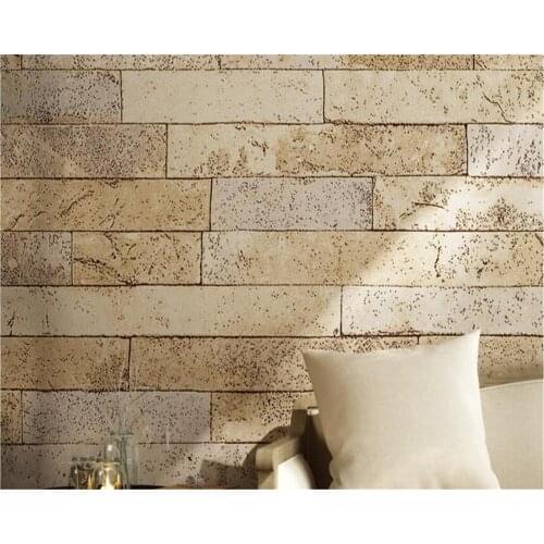 Beibehang Brick 3d Wallpaper Antique Brick Wallpaper Chinese Nostalgic Restaurant Hotel Backdrop Retro Bars papel de parede