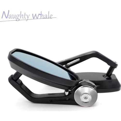 Motorcycle Accessories Handle Bar Rearview Side Mirrors Bar End Mirror FOR Honda cb1000r biz 125 goldwing gl1800 shadow vt 600
