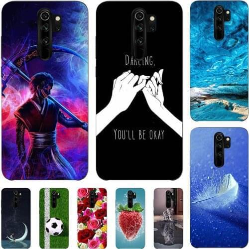 For Xiaomi Redmi Note 8 Pro Case For Xiaomi Redmi Note 8T Cartoon Pattern Soft TPU Cover Coque Animal Flower Shell