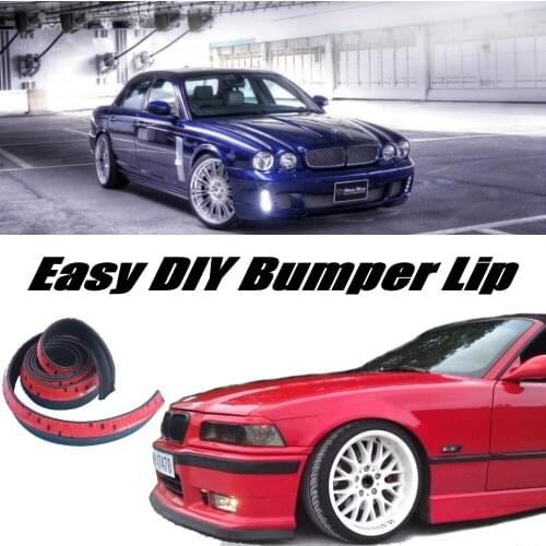 Bumper Lip Deflector Lips For Jaguar XJ X350 X358 XJ351 XJ6 XJ8 Vanden Plas XJR Front Spoiler Skirt / Body Kit / Strip