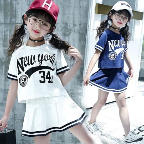 Children Clothing Summer Teens Girls Clothes School Outfit Suit Kids Clothes Tracksuit For Girls Clothing Set 8 10 12 14 16 Year
