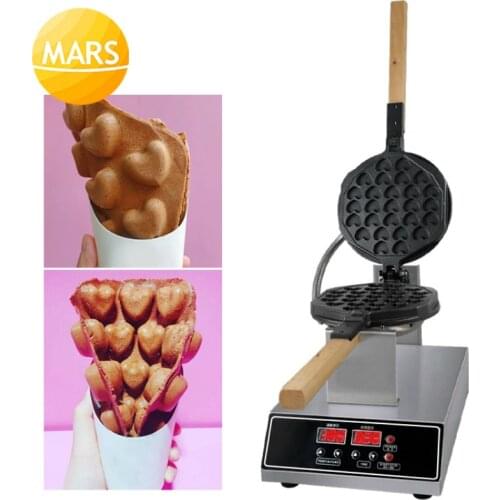 Electric Egg Bubble Waffle Maker 220V 110V Eggettes Puff Waffle Iron Maker Machine Bubble Egg Cake Oven Hong Kong Egg Waffles