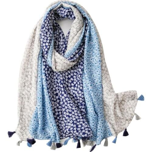 Fashion 2021 Tassel Viscose Shawl Scarf High Quality Neckerchief Autumn Winter Foulards Muslim Hijab Sjaal Stole Bufandas Wrap