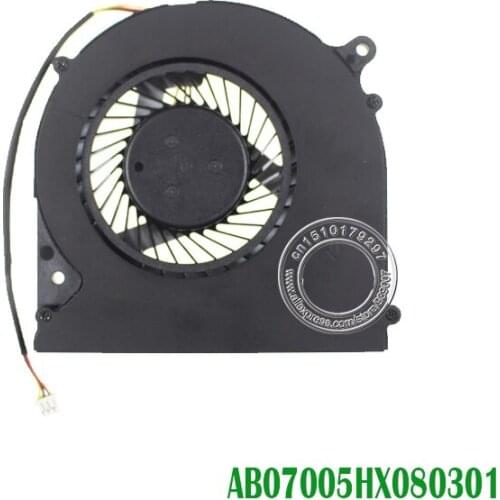 NEW CPU COOLING FAN AB07005HX080301 DC5V 0.50A 00N55 6-31-N5502-102-1