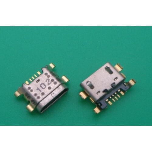 10pcs Micro 2.0 connector USB jack for phone charging used for phone for VIVO X9 plus
