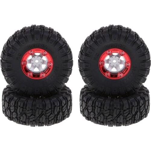 New 1:12 RC Truck Crawlers 100mm Rubber Tires Tyres with Wheel Hex 4X for Wltoys 12428 12423 FY01 FY02 FY03