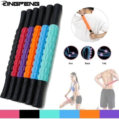 Yoga Roller Stick Massage Body Stick Release Muscles Legs Relax Portable Body Fitness Massage Stick Trigger Muscle Roller