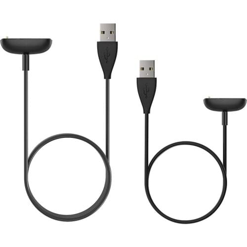 Smartband USB Charging Cable Cord Dock Charger Adapter Charge Wire For Fitbit Luxe Wristband Smart Band Bracelet Accessories