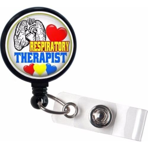Respiratory Therapist Retractable Badge Holder 10PCS/LOT