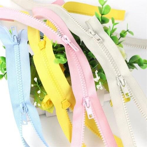 1pieces NO.5 zipper DIY sewing accessories Double slider open tail resin zipper suitable for use in clothes, sleeping bags