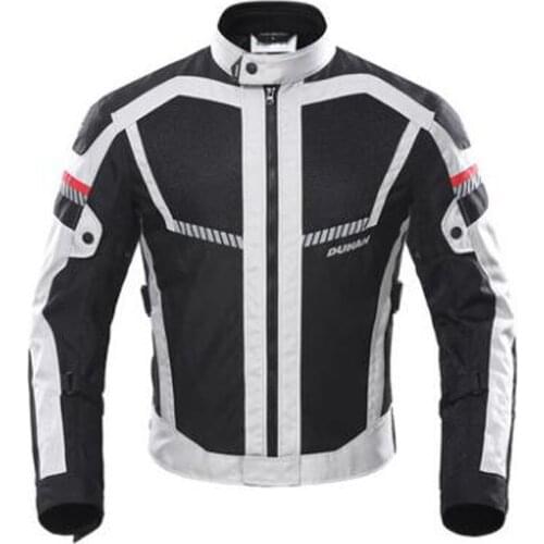 2021 New DUHAN Summer Mesh Breathable Motorcycle Riding Jackets Mens Motobike Racing suit Knights Equipment Light Breath