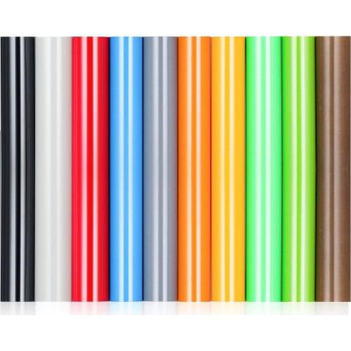 32 Colors Flexible PU Heat Transfer Vinyl Film Heat Press Machine T-Shirt Iron On HTV Printing DIY Clothing Film Free Shipping