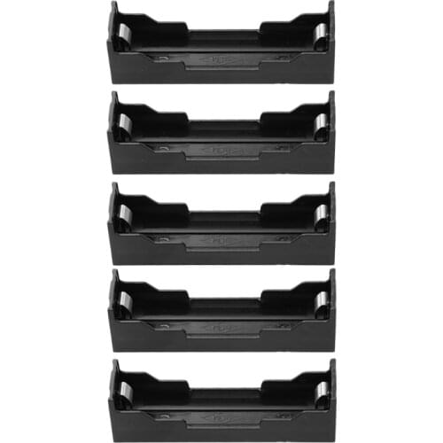 5Pcs/Set DIY ABS Storage Box 2-Pin Holder Case For 1x Li-ion 18650 3.7V Battery Drop Shipping Support