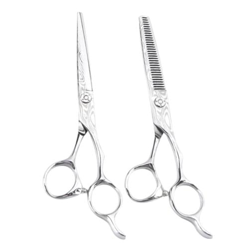 6 Inch Barber Hair Cutter High Quality Japan 440c Steel Cutting Beauty Salon Damascus Hairdressing Scissors