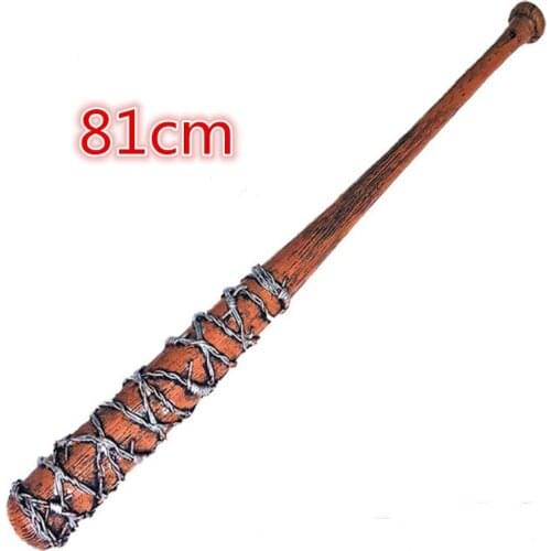 81cm Cosplay The Walking Dead Baseball Bat Movie Weapon Prop Role Play PU Action Figure Model Halloween Gift 1:1
