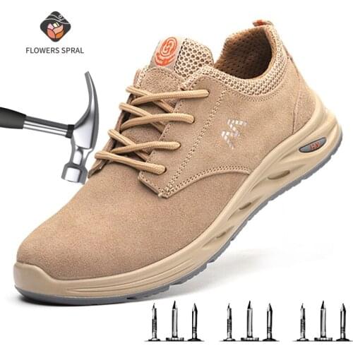 Labor Lnsurance Shoes Mens Anti-Smashing Anti-Piercing Lnsulation 6KV Lightweight Breathable Non-Slip Electrician Safety Shoes