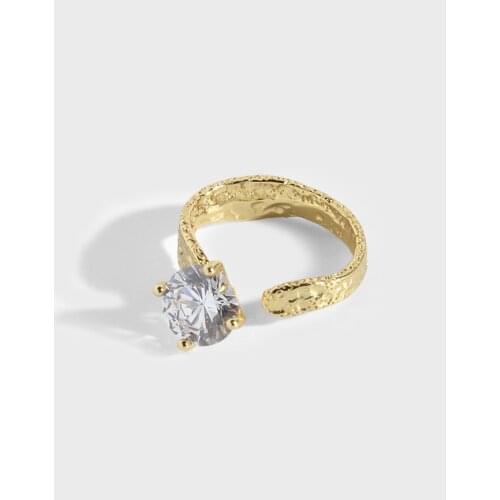 Minimalist Real 925 Sterling Silver Rings For Women Wedding Jewelry, Sparkling Cubic Zirconia Ring Woman Gifts Accessories