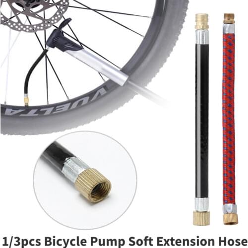 Bicycle Pump Extension Hose Air Pump Inflator Pipe for Bike Basketball Road Bike