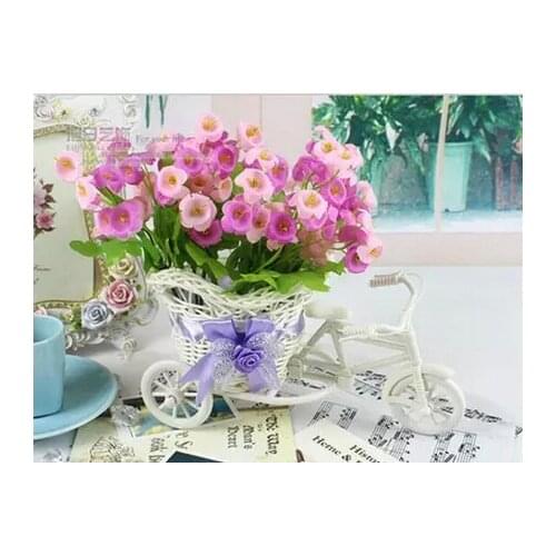 The new studio photography tricycle and flower beds Bar window display props small tricycle vase flower box