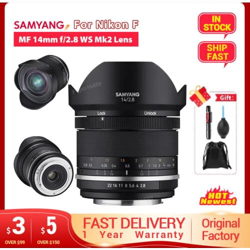 Samyang MF 14mm f/2.8 WS Mk2 Lens for Nikon F