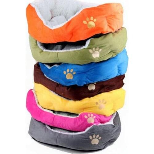 Lamb Wool Dog Bed House Cushion mascotas Sleeping Accessories Cat Mat Pet Bed For Samll Dogs Sofa Mats Dog Beds Cama Para Perro