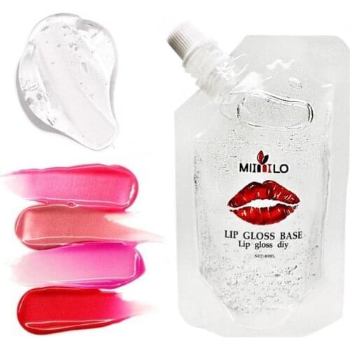 Clear Lip Gloss Base Oil Base DIY Lip Stick Oil Non-Stick Material Gel Lipgloss Base Handmade Liquid DIY Lip Stick Material