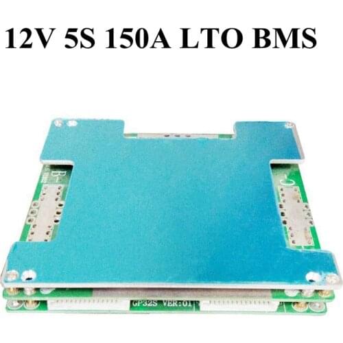 12v 5s 150A Lithium Titanate Battery Protection Board LTO Bms BMS Pcb 5s 150A for High Current Application DIY Battery Pack