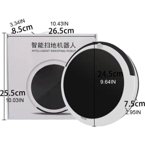 Auto Cleaning Robot Smart Electric Sweeping Mopping Vacuum Cleaner Dirt Dust Hair Automatic Remover Device for Home Room