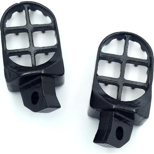 GRAY Motocross MX Foot Pegs For Kawasaki KDX200 KDX220R KDX250 KX125 KX250 KX500 Aftermarket free shipping motorcycle parts