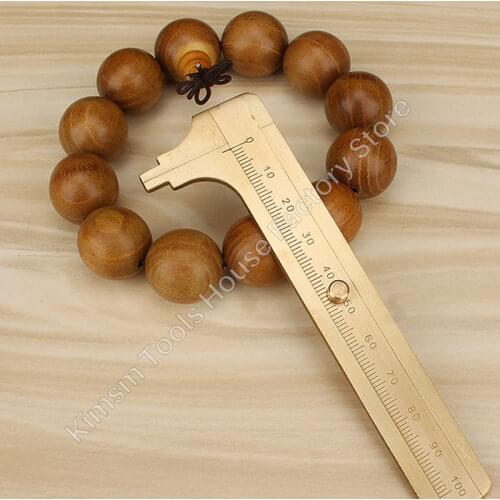 Plastic/copper Vernier Caliper Aperture Depth Diameter Measure Tool 80/100/150mm Dual Scale Caliper For Woodworking Metalworking