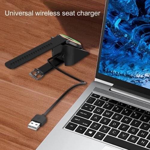 Stable USB Magnetic ABS Charging Dock Watch Charger Base for Fossil Gen 4/Gen 5, for Misfit Vapor2 Smart Accessories