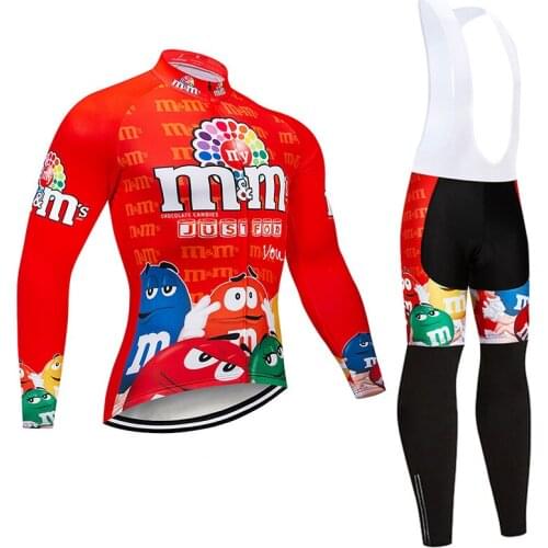 Crossrider 2021 Winter Cycling Jersey Set MTB Bike Clothing Ropa Maillot Ciclismo Men Funny Thermal Fleece Bicycle Clothes Wear