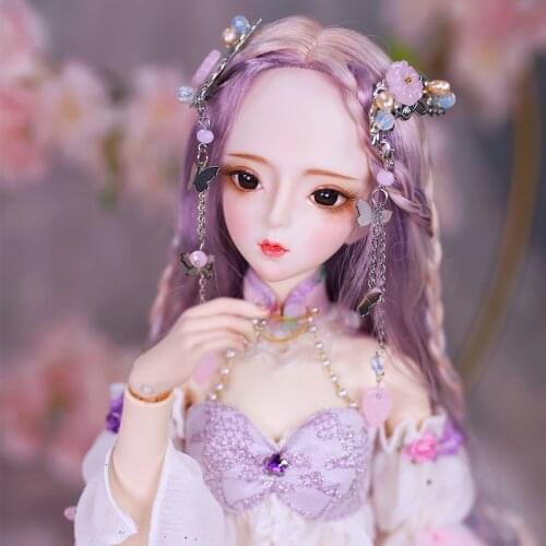 Dream Fairy Doll BJD 1/3 Princess Dress Ball Jointed Dolls with Clothes Shoes DIY SD MSD Makeup BJD Dolls for Girls