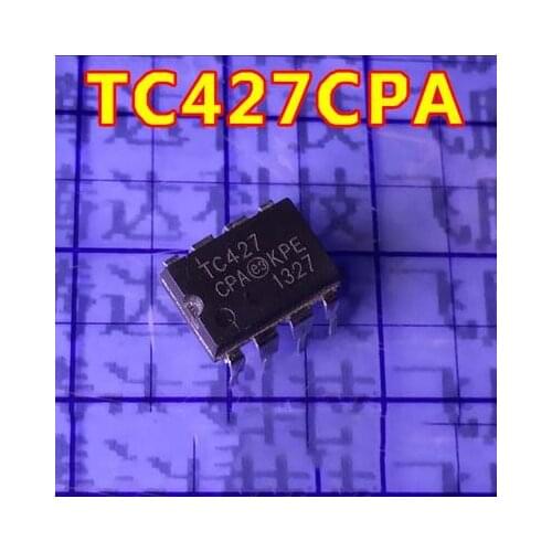 10pcs/lot TC427CPA TC427 TC427EPA DIP-8