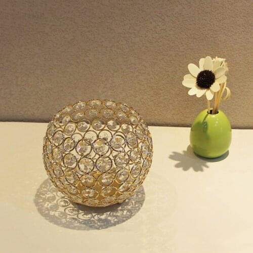 10pcs/Lot Table Candle Holder Plating Metal Candlestick Geometric Round Romantic Candle Holders Wedding Dinner Decoration ZZT014